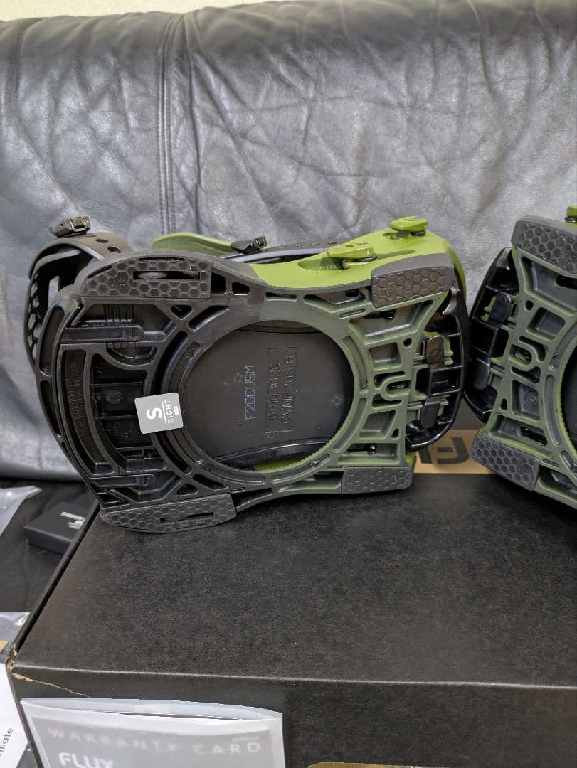 龍馬様用FLUX MF-05 ビンディング サイズS グリーン