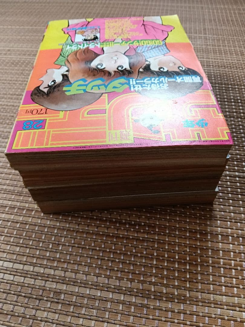 週刊少年サンデー1980年代 タッチ表紙9冊　うる星やつら　六三四の剣