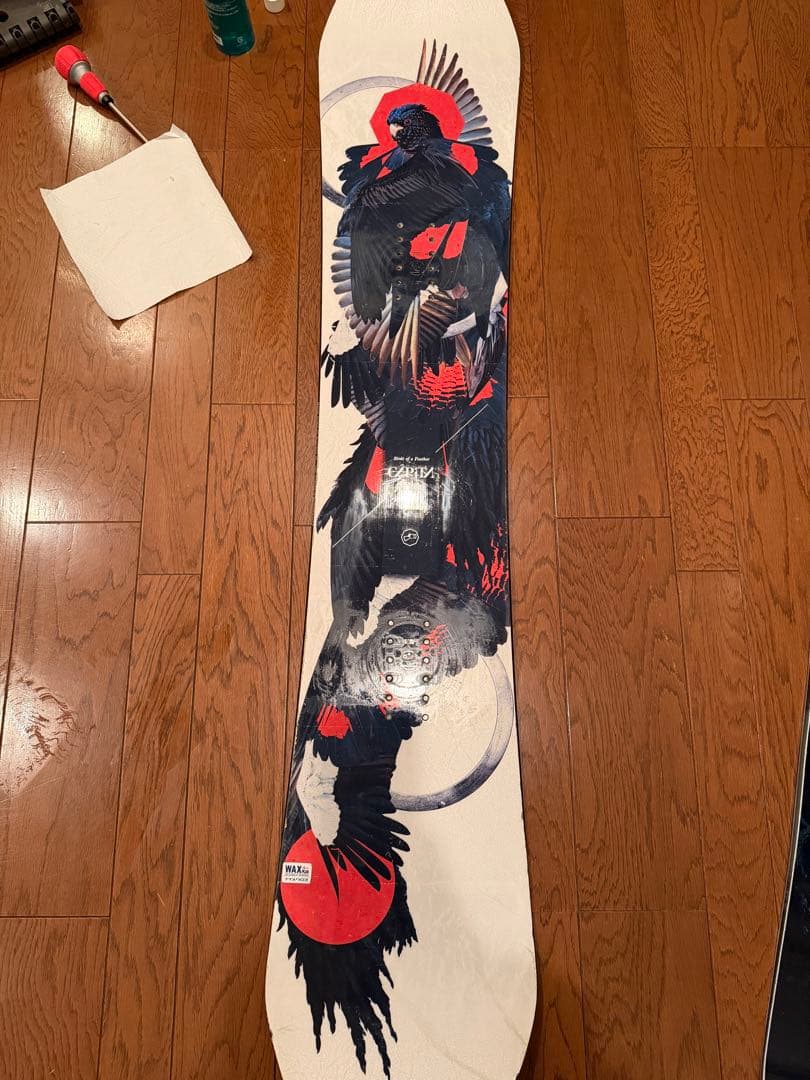 CAPiTA BIRDS OF A FEATHER 140 ソールカバー付き