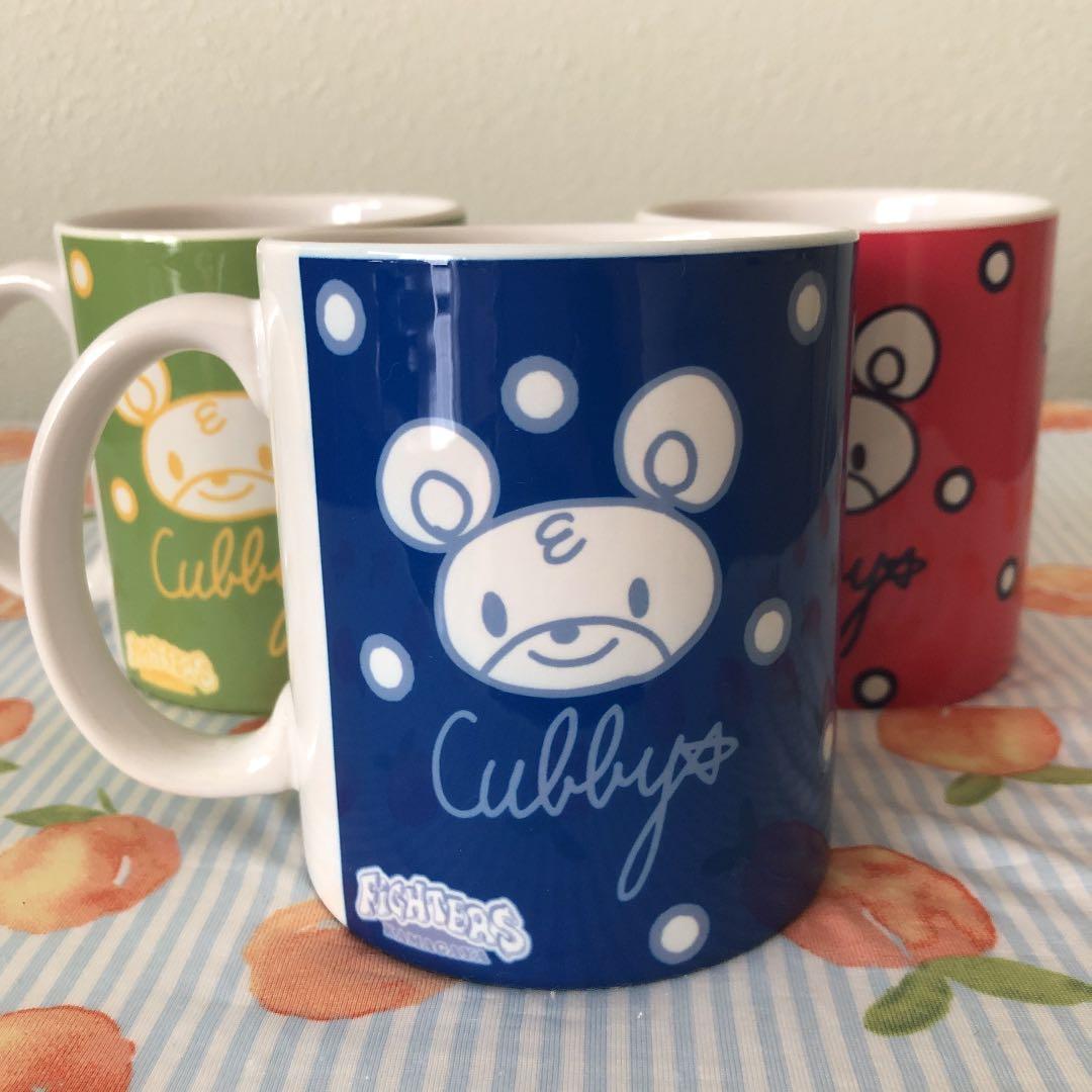 ファイターズ 鎌スタ C☆B カビーの水玉マグカップ 3色セット