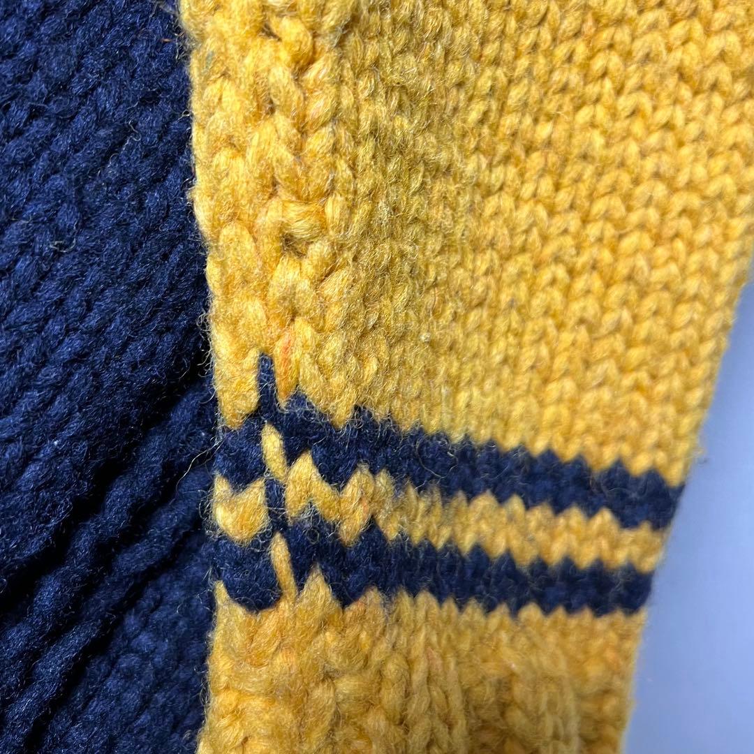 STUSSY カナディアンセーター カウチンニット90s