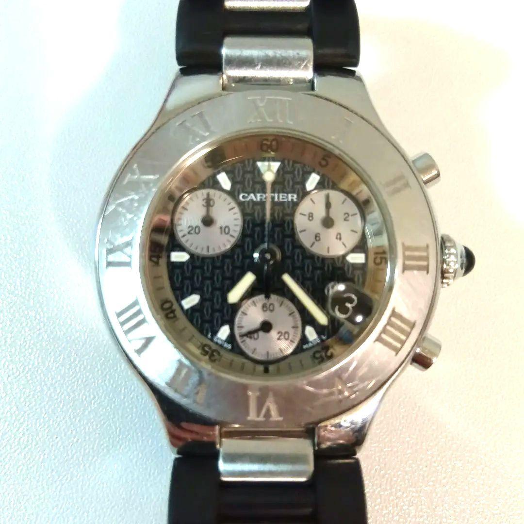 Cartier マスト21 クロノスカフ カルティエ