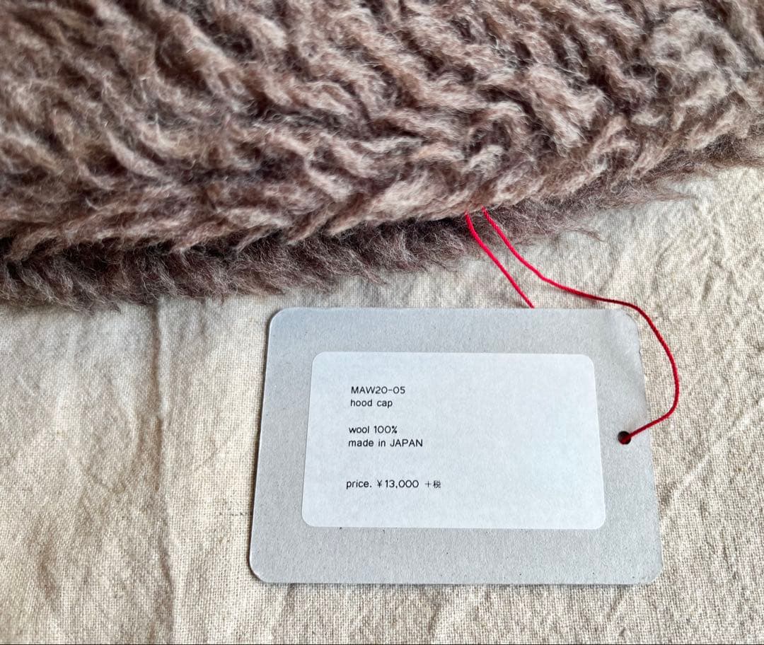 【新品】mature ha. マチュアーハ ボアキャップ ネイビー 帽子ハット