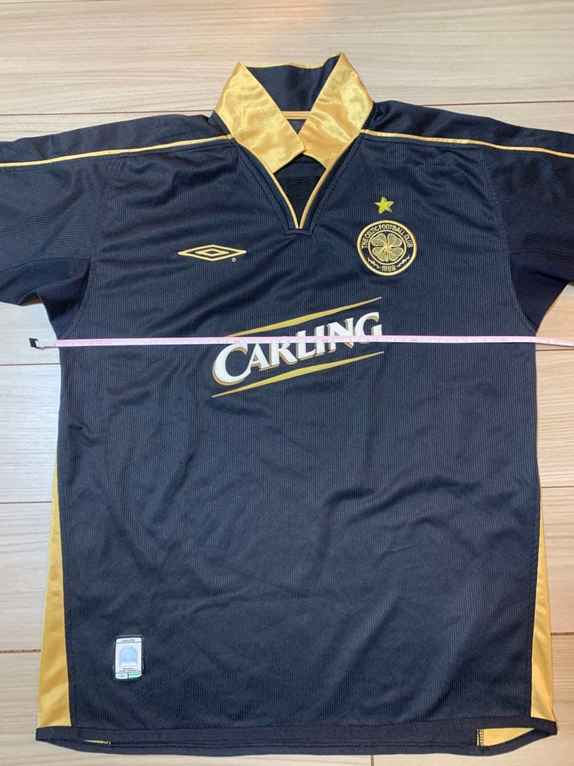 【寸法写真追加】セルティック サッカー　ユニフォーム　レトロ　アウェイ