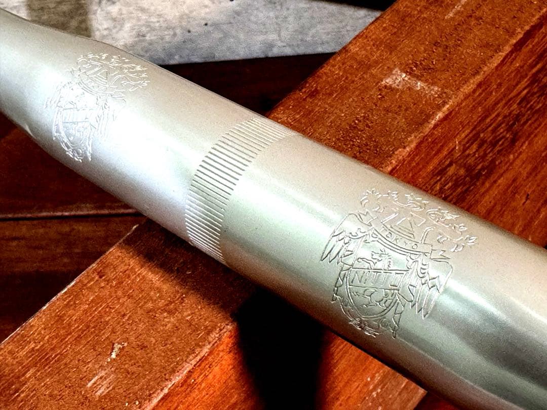 ニットーブルーラグ　アルミ製自転車ハンドル 約450mm