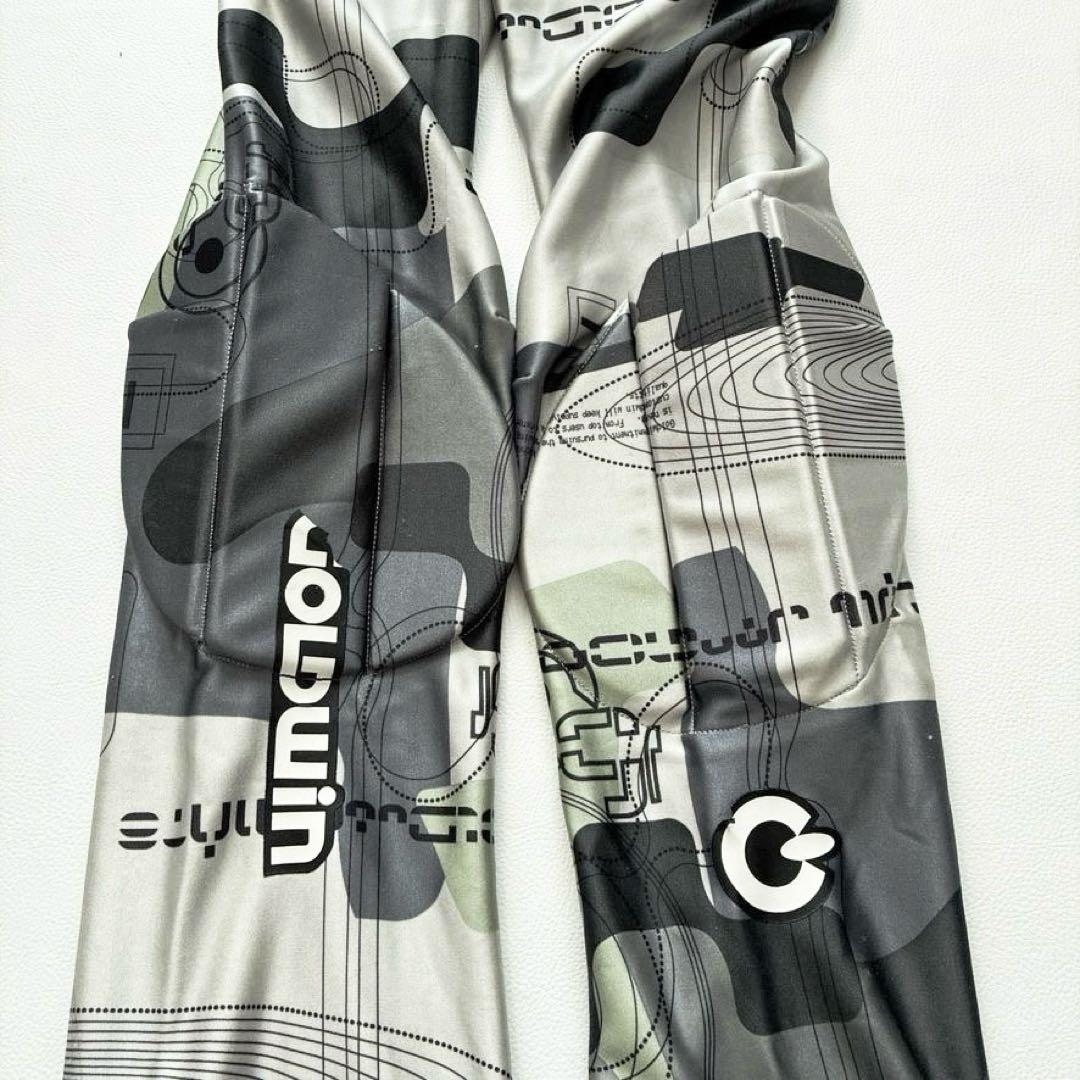 【高機能】GOLDWIN レーシングワンピース スキー スノーボード 総柄 M