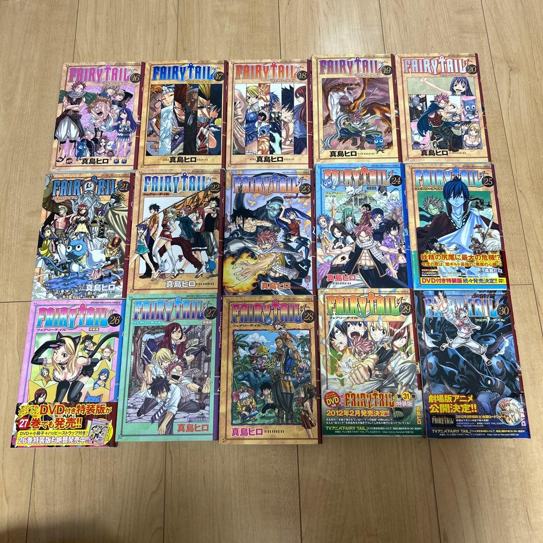 FAIRY TAIL全巻　FAIRY TAIL100年クエスト1〜最新刊　他5冊
