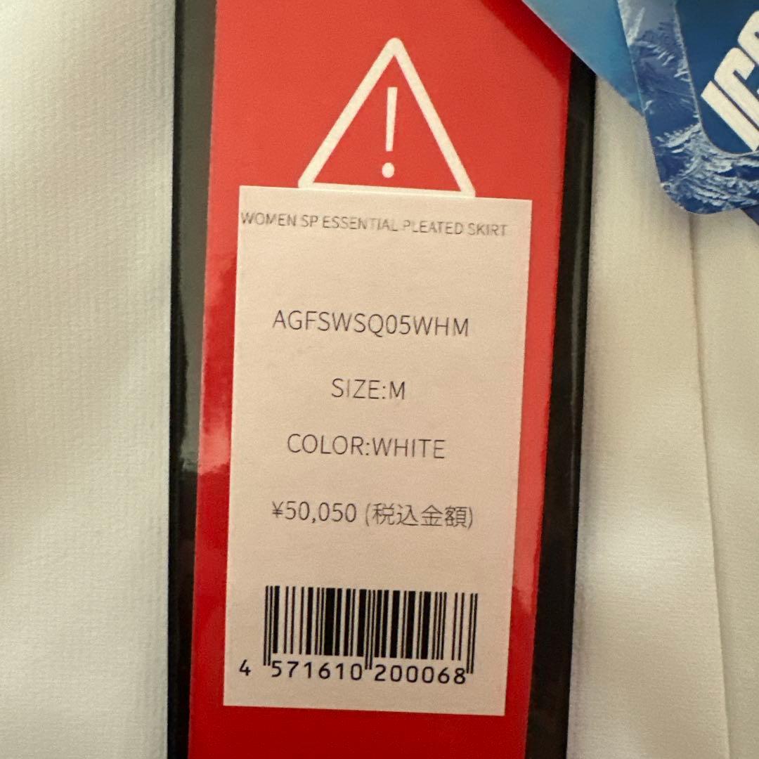 ANEW GOLF レディース ゴルフスカート M ホワイト