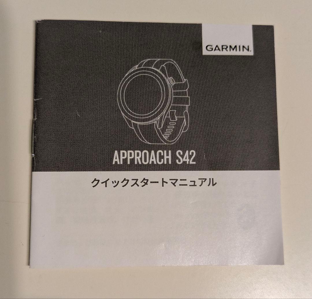 GARMIN APPROACH S42 ゴルフ用距離計 ブラック