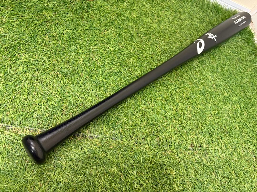 美品 大谷 翔平 ズバリ 限定 硬式 木製 バット BFJ ゴールドステージ