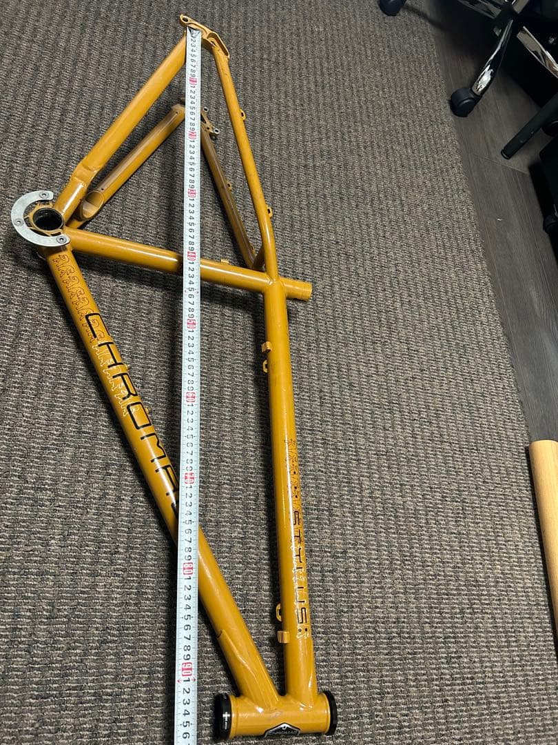 CHROMAGクロマグ STYLUS 26 MTB クロモリ　キャメルイエロー