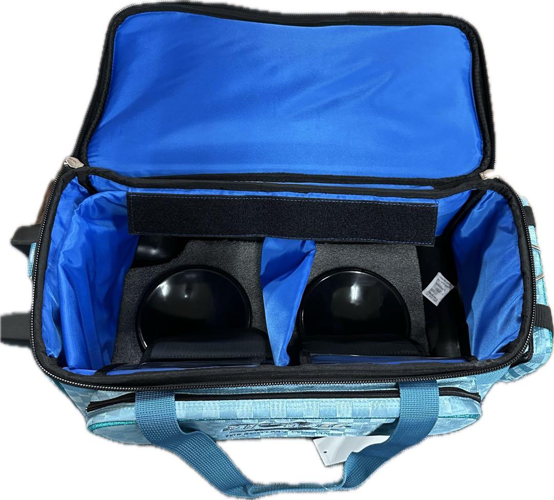 STORM ボウリング用バッグターコイズ 2個用ボールバッグ 新品