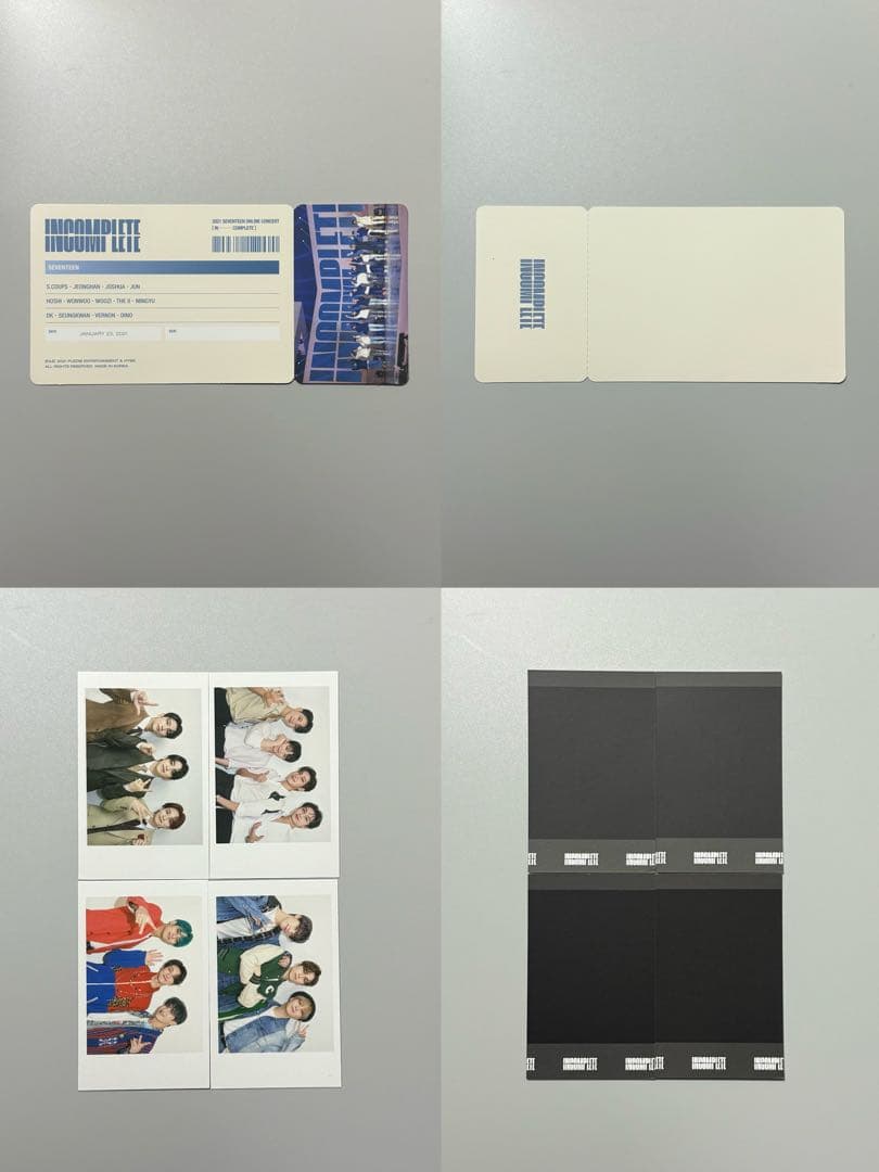 【1268】SEVENTEEN incomplete DVD ウォヌ