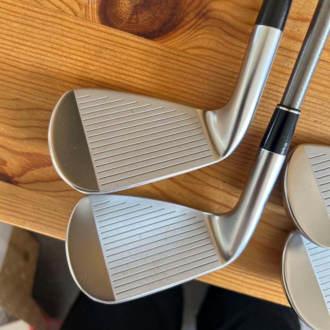 スリクソンZX5-MKII アイアン5〜P steel fiber i80cw