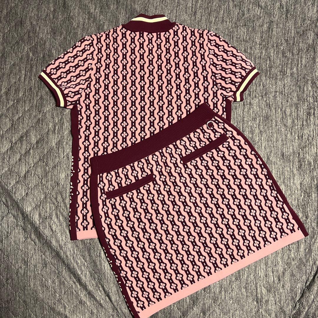 【マリクレール 】レディース　半袖セーター 、スカート