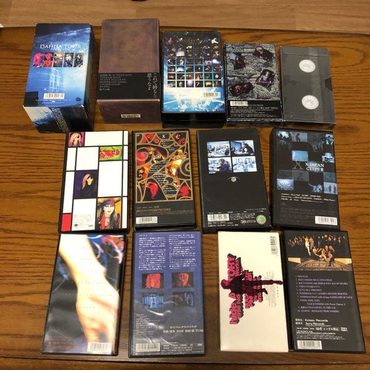 X (X JAPAN)関連＋α VHSセット