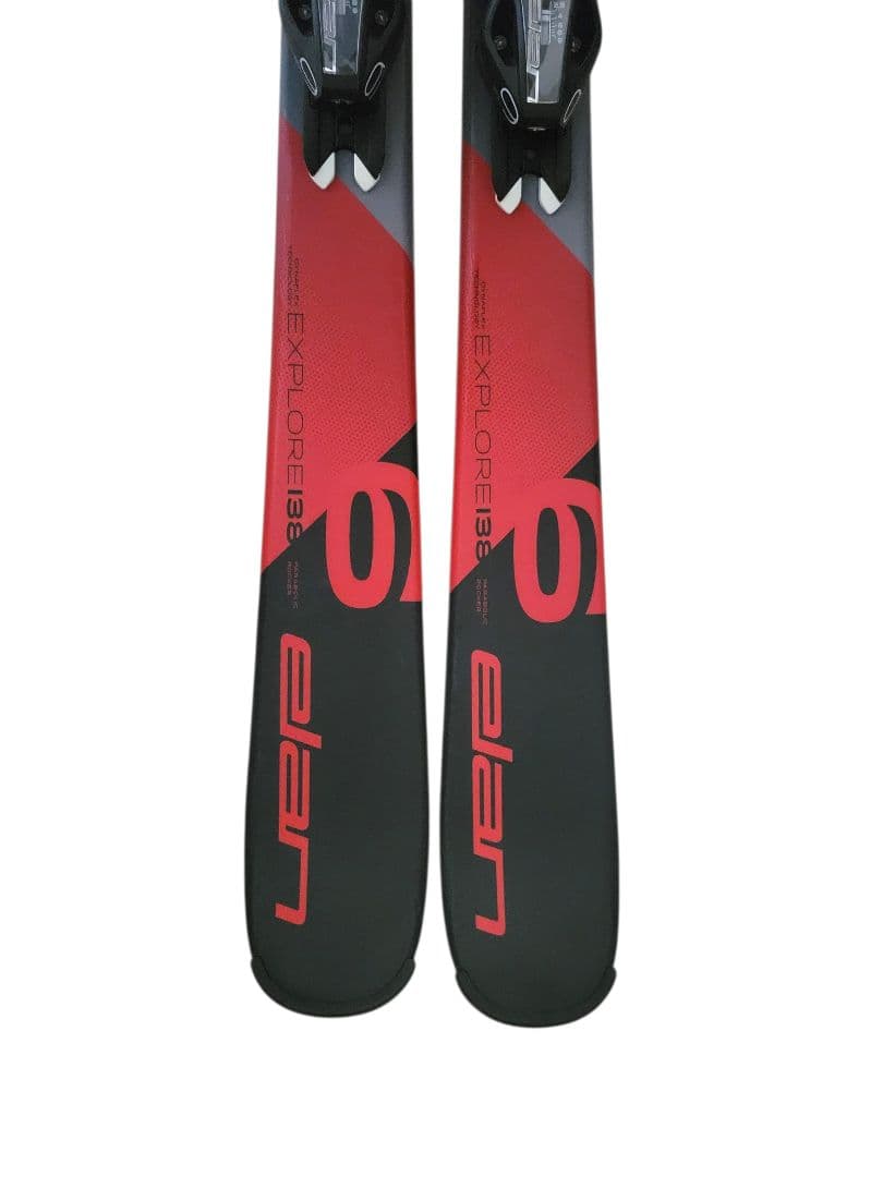即日発送 ELAN EXPLORE6 138cm スキー板 ビンディング付き