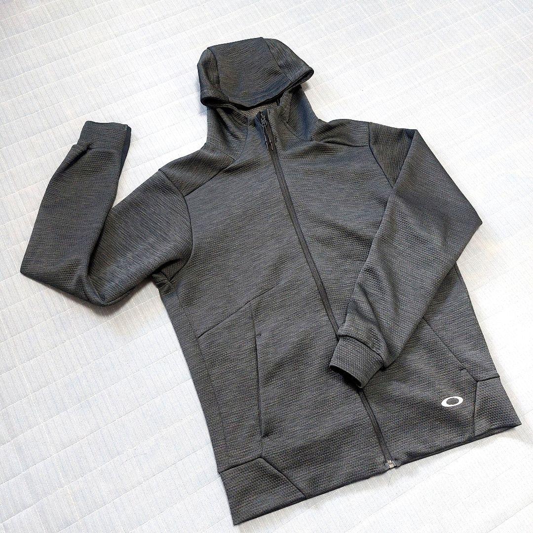 美品☆OAKLEY ジャージ上下セット ブラック　sizeM