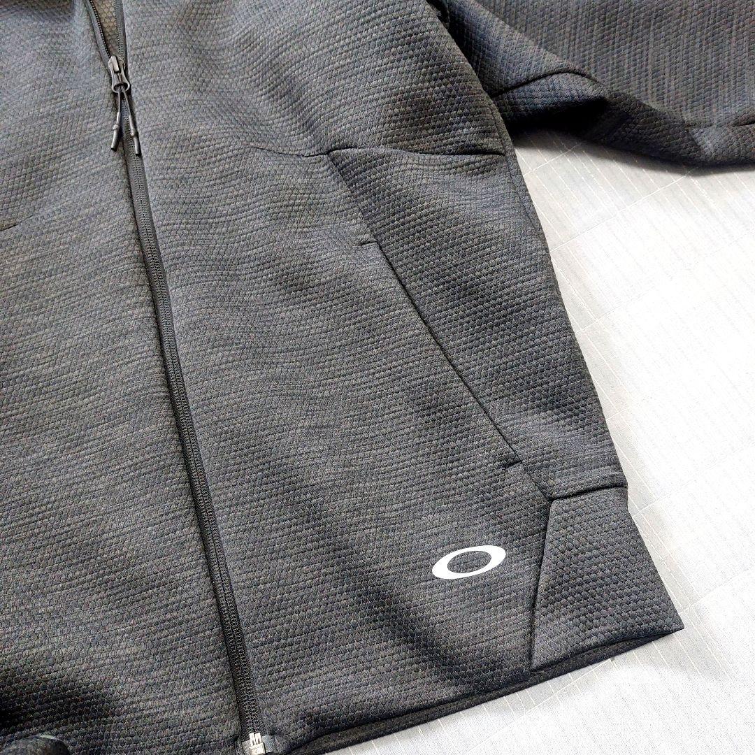 美品☆OAKLEY ジャージ上下セット ブラック　sizeM