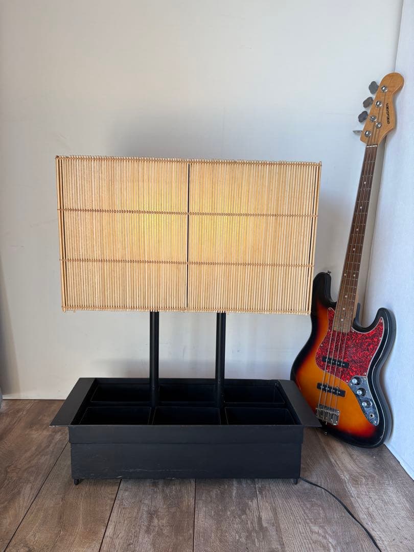 バンブー　フラワーベース　照明　パーテーション