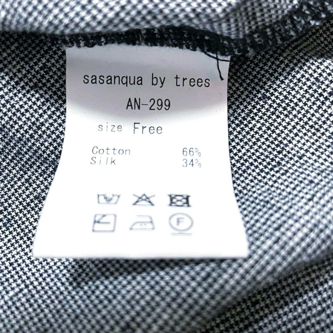 【美品】 sasanqua by trees ブーレットノエルオーバーシャツ