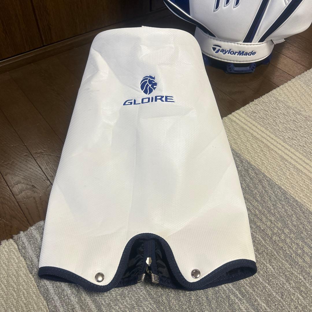 GLOIRE キャディバッグ ホワイト/ブルー