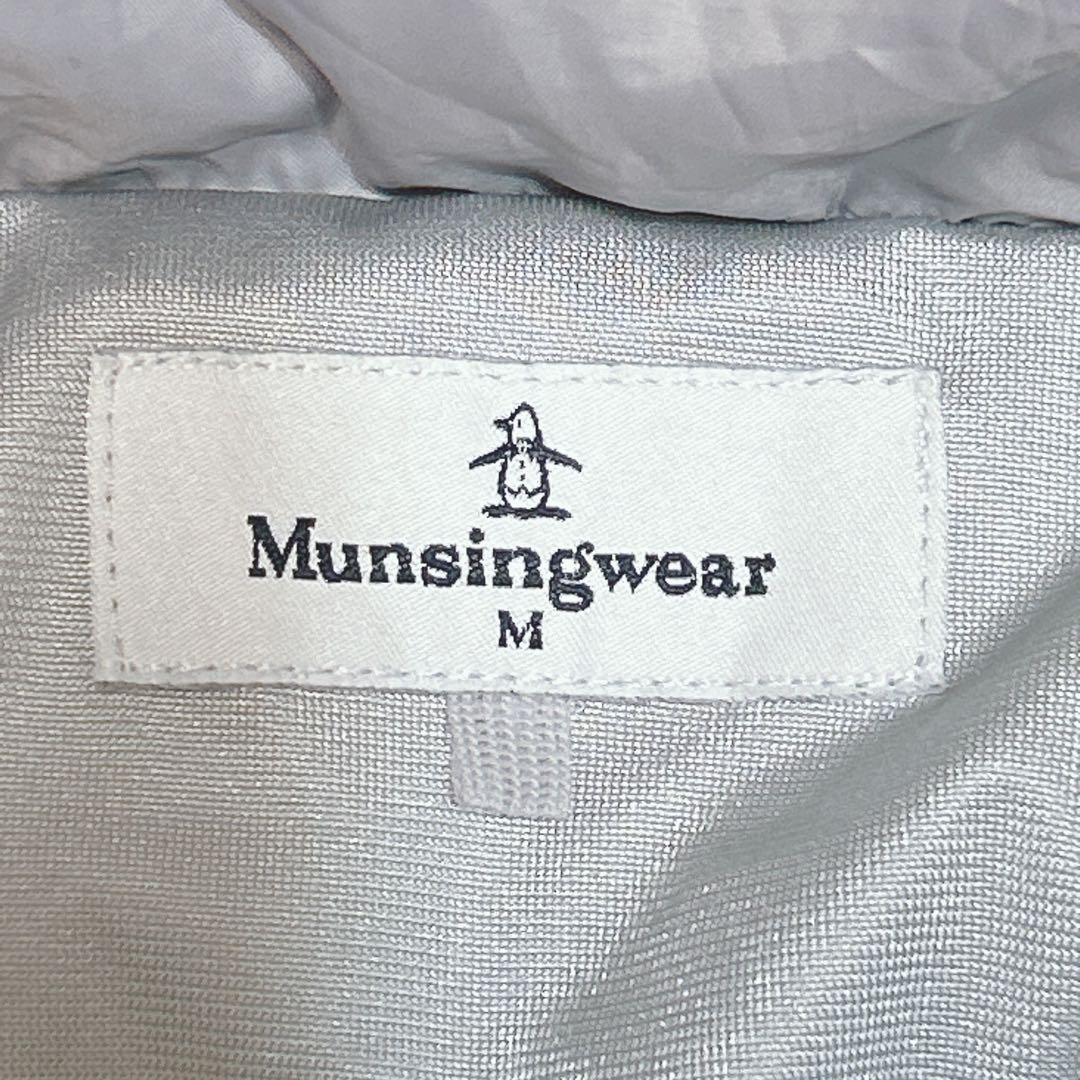 美品✨マンシングウェア レディース 中綿ニット ダウンジャケット ダウン 80％