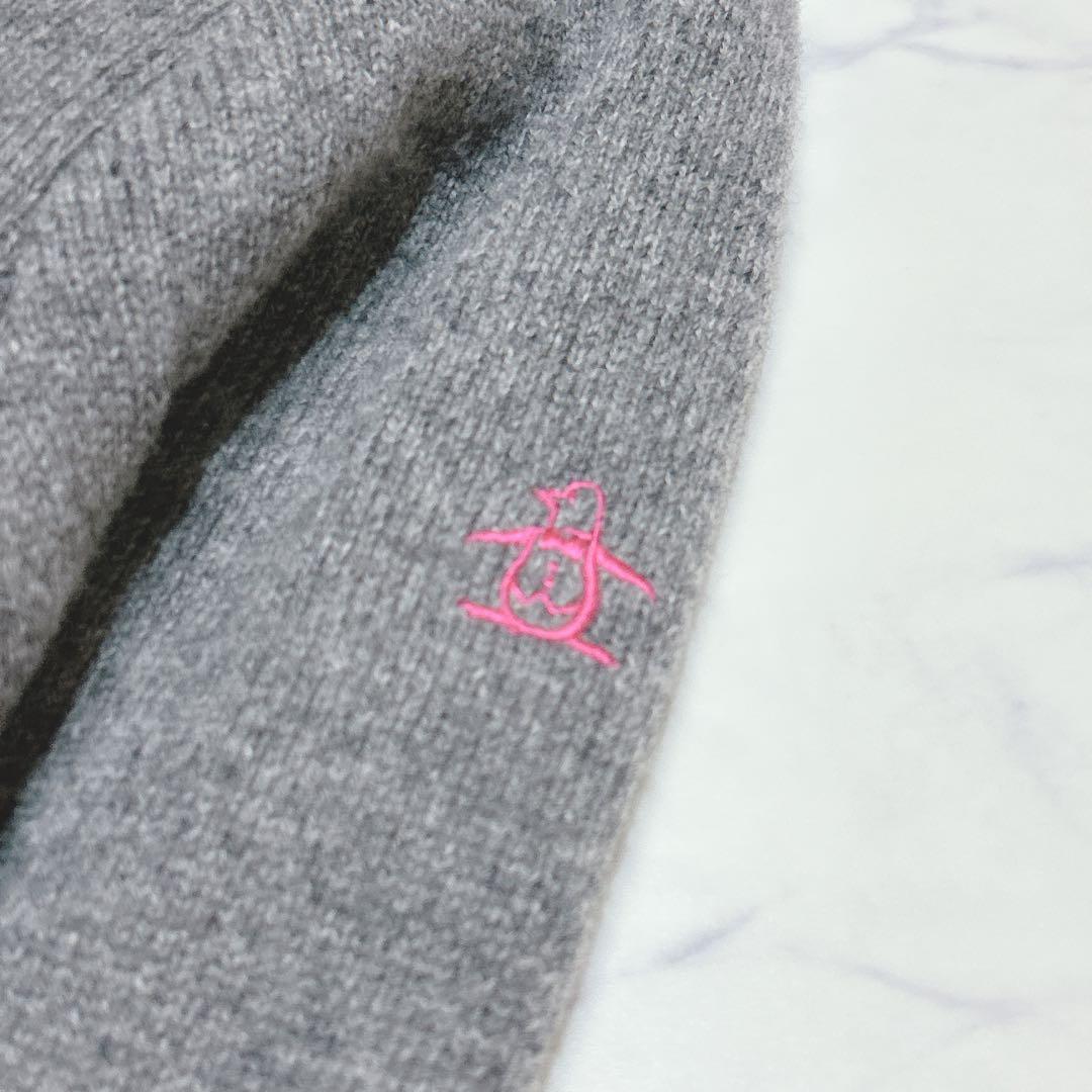 美品✨マンシングウェア レディース 中綿ニット ダウンジャケット ダウン 80％