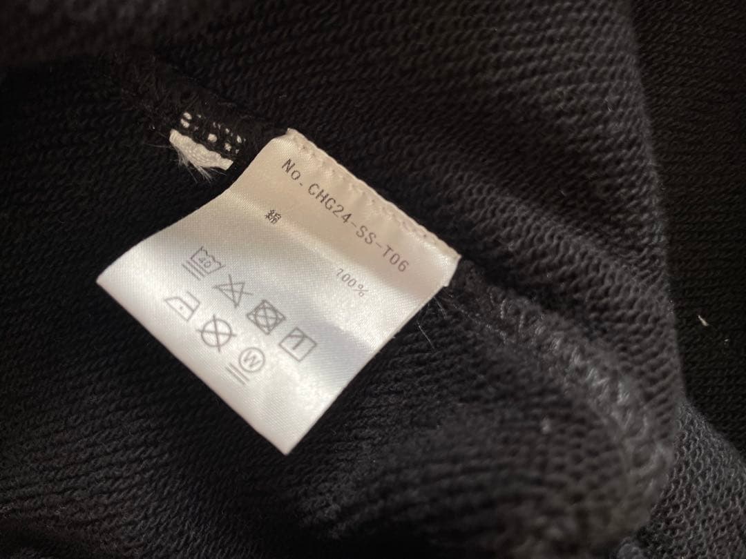 CPHG キャプテンズヘルプゴルフ　クルーネックスウェット　ブラック