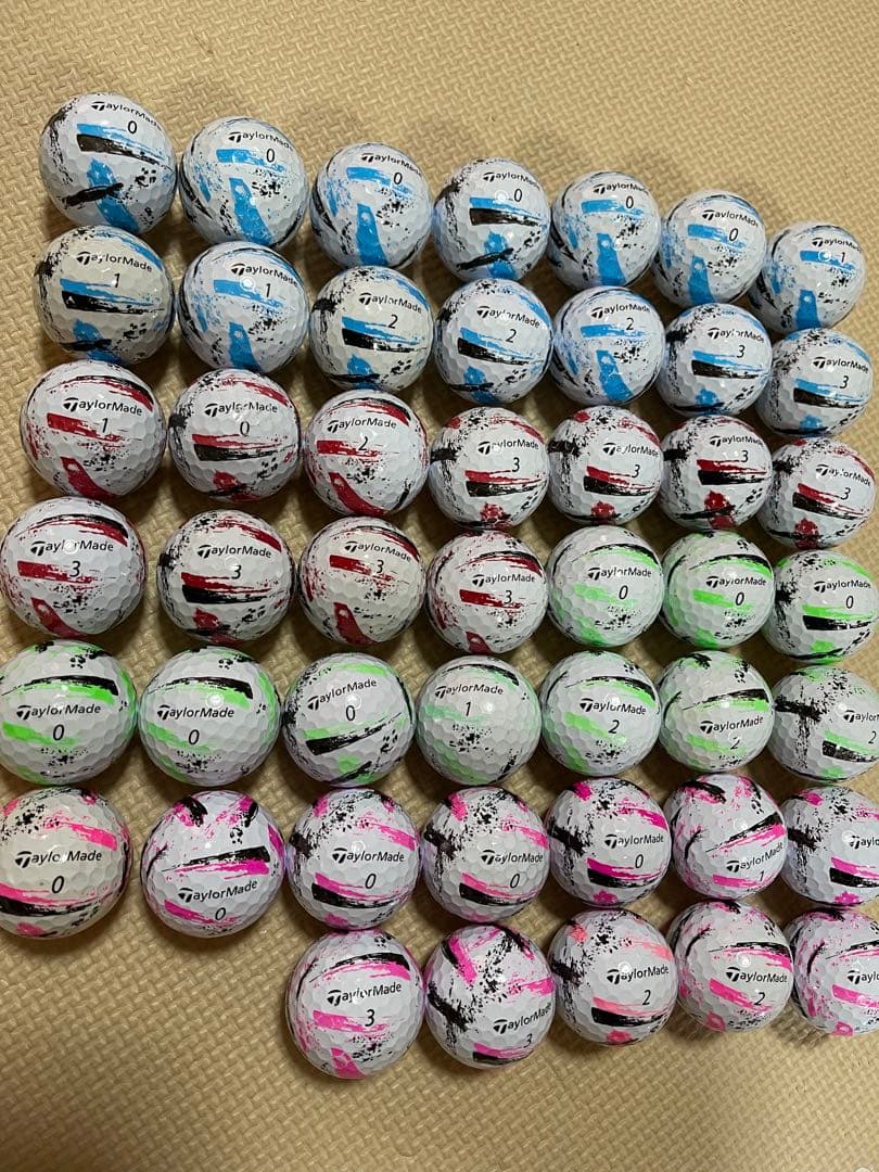 TaylorMade SpeedSoft INK ロストボール　47個