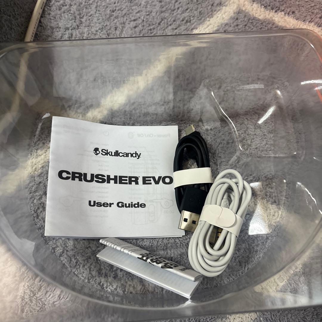 スカルキャンディ　skullcandy Crusher Evo　ヘッドホン