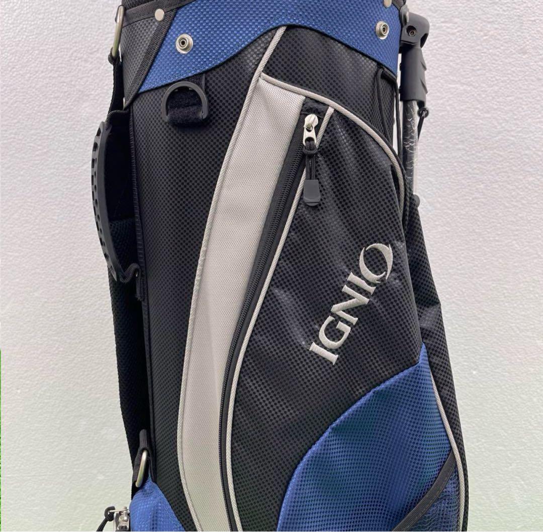 イグニオ IGNIO ゴルフバッグ 9インチ 中古品 男性用