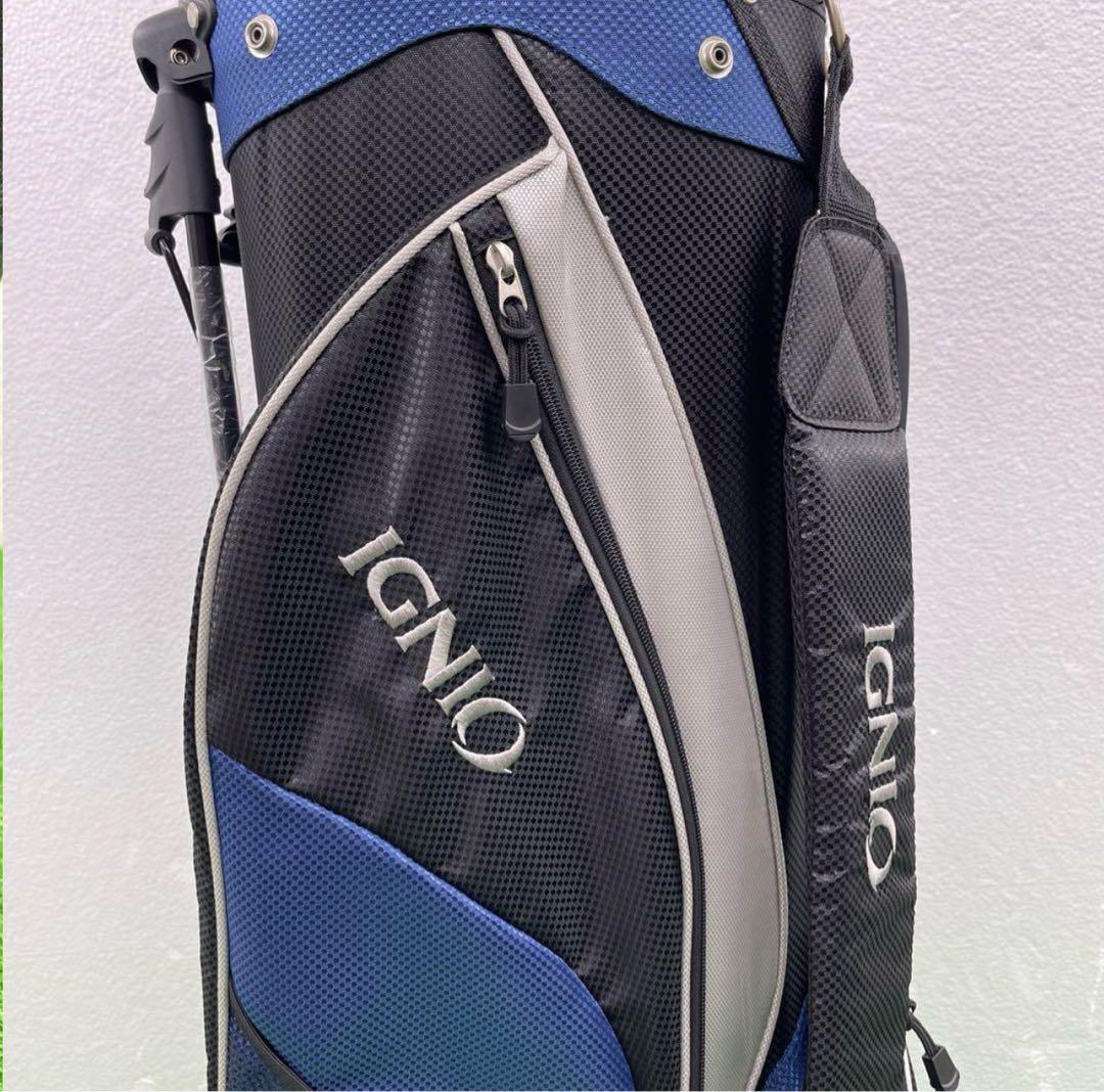 イグニオ IGNIO ゴルフバッグ 9インチ 中古品 男性用