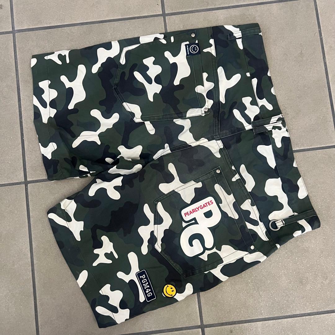 Pearly gates パーリーゲイツ　セットアップ　カモフラ　メンズ　4 M