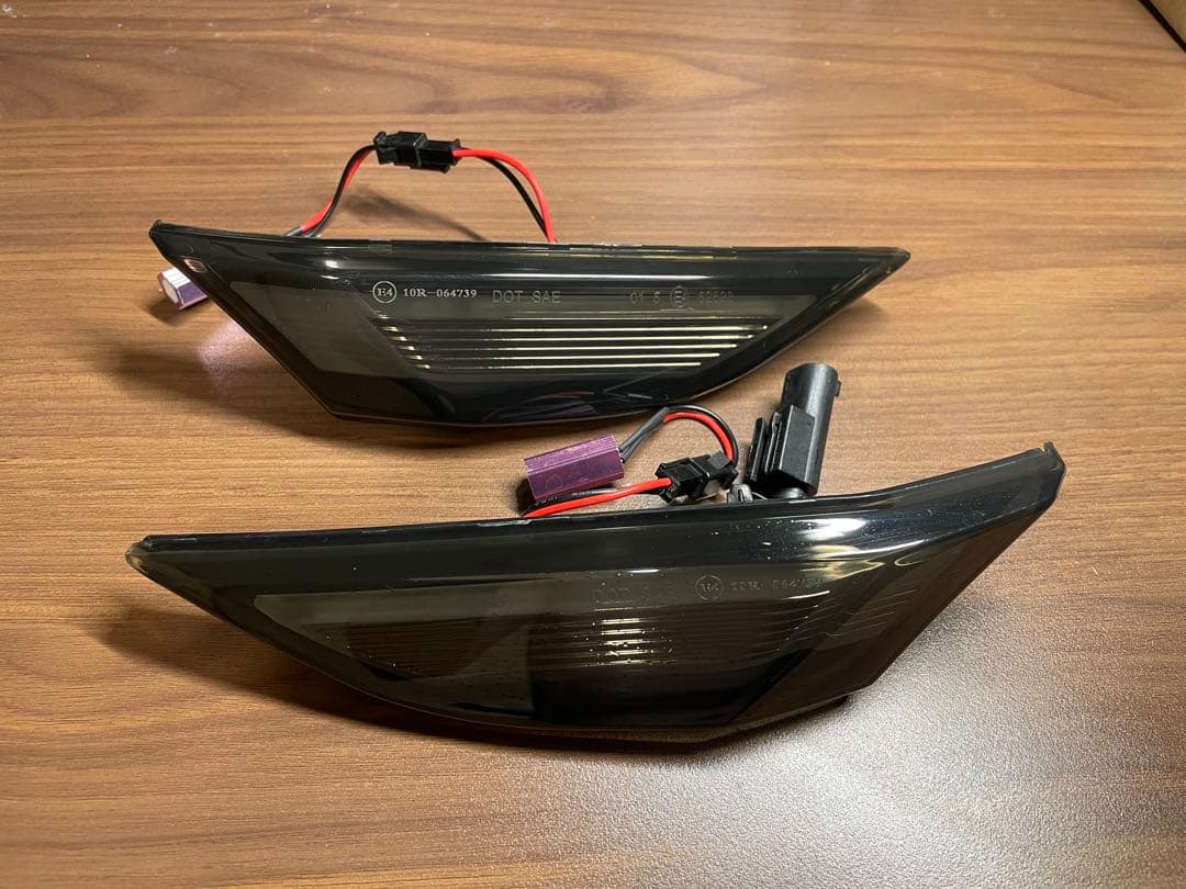 ポルシェ 991/981/718LEDサイドマーカースモーク【Rennline】