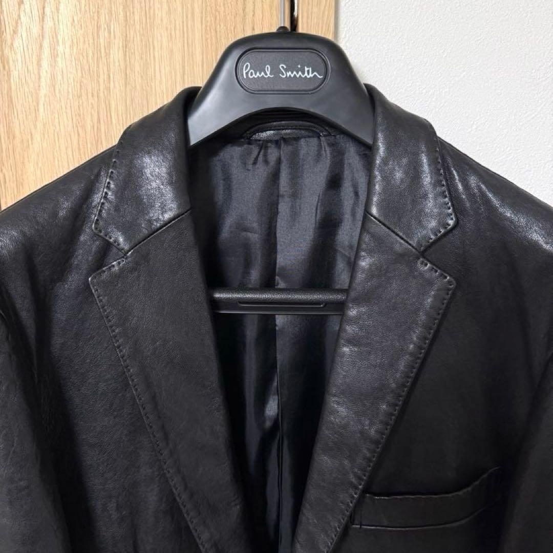 【新品】ポールスミス レザージャケット 木村拓哉