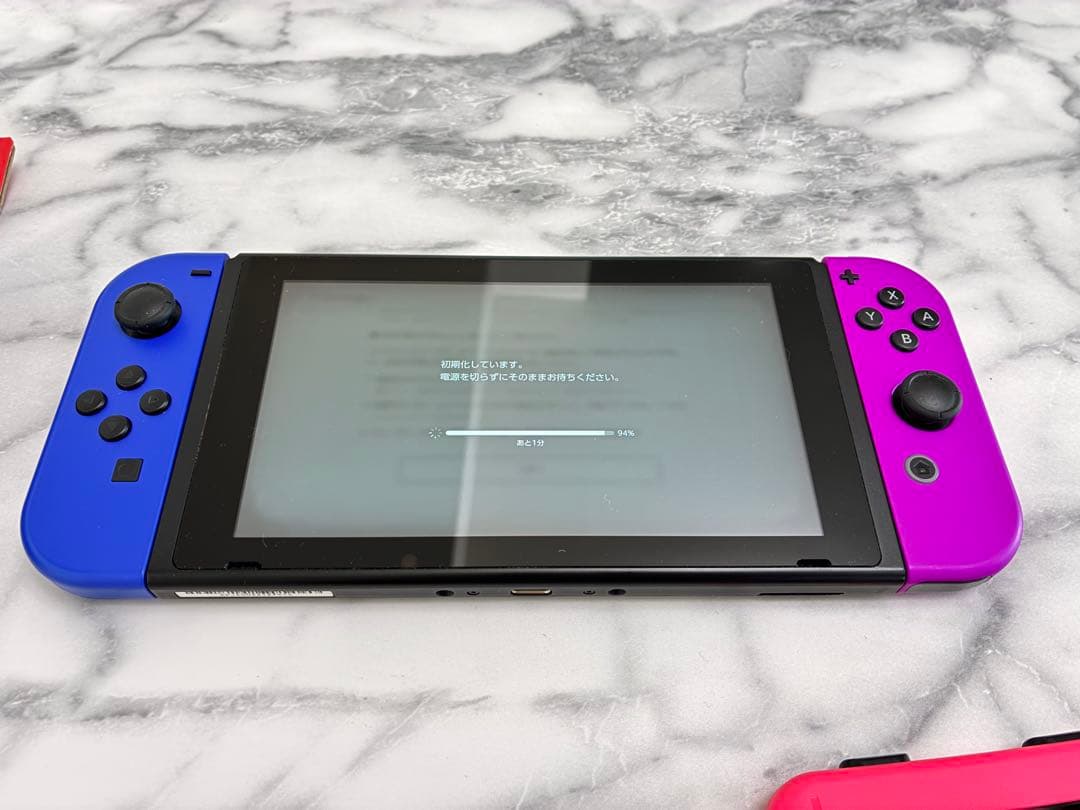 Nintendo Switch 青/紫 本体　箱無し