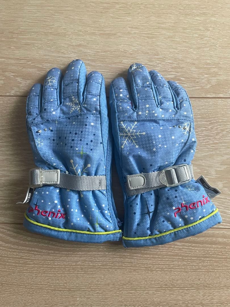 ガールズ　子供用スキーウェア+手袋　フェニックス　140㎝(調整機能付)