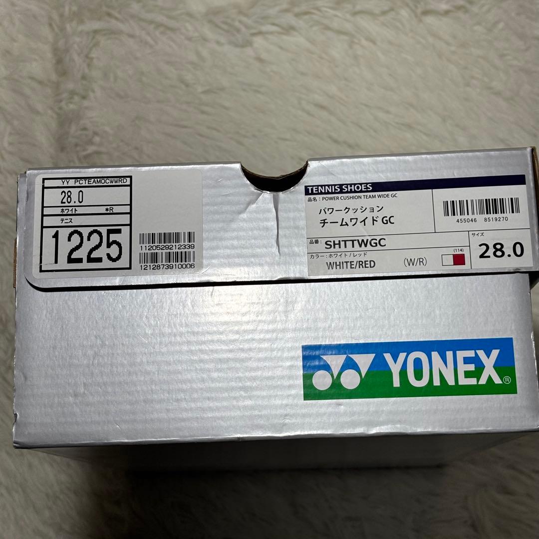超美品☆ヨネックス パワークッション チームワイド GC 28cm 人気 完売品
