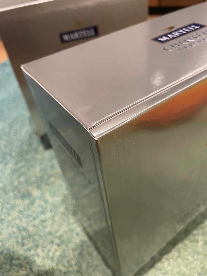 マーテル　シャンテルー　空き瓶　空き箱　MARTELL