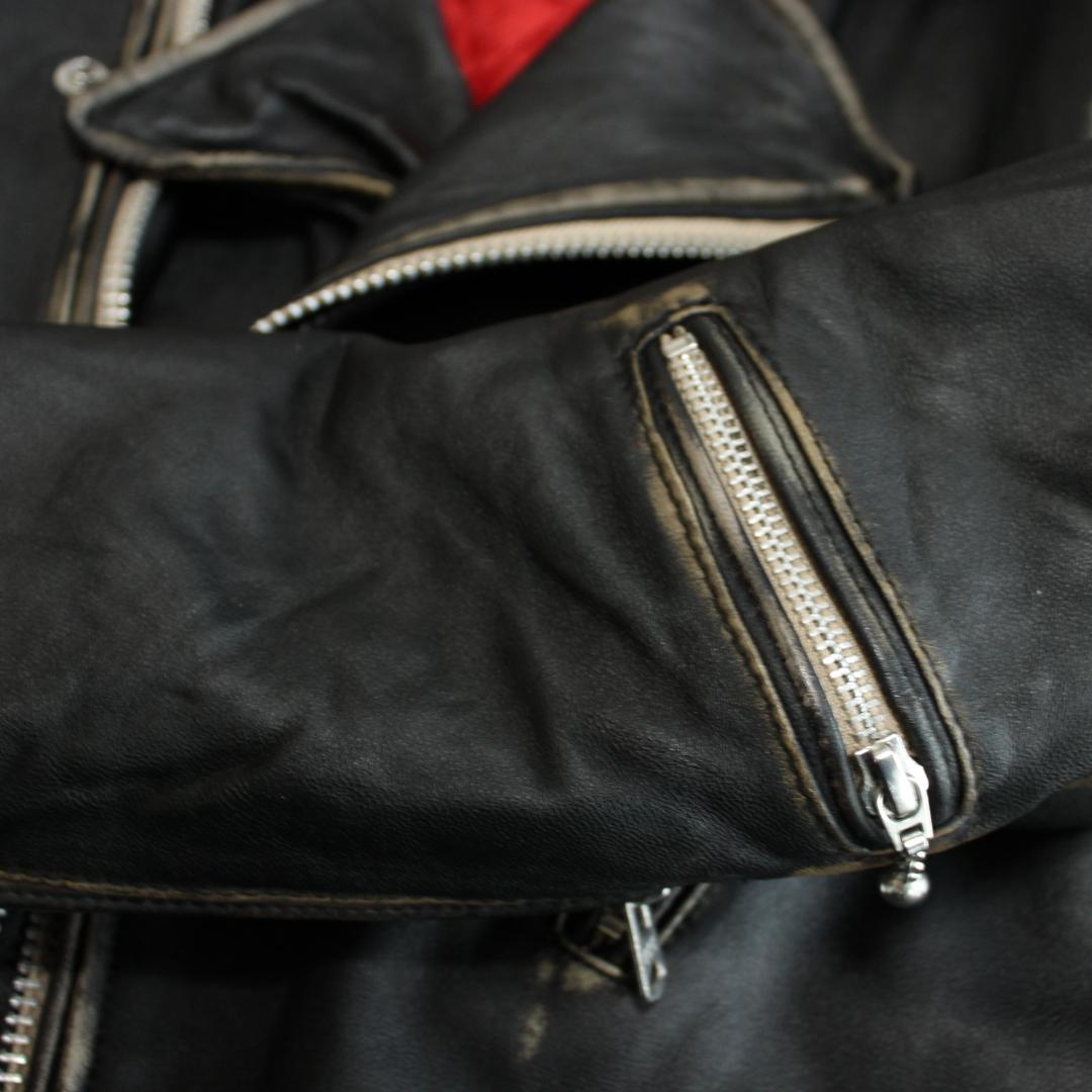 ナノユニバース ダブルライダース Sシープ nano universe レザー革