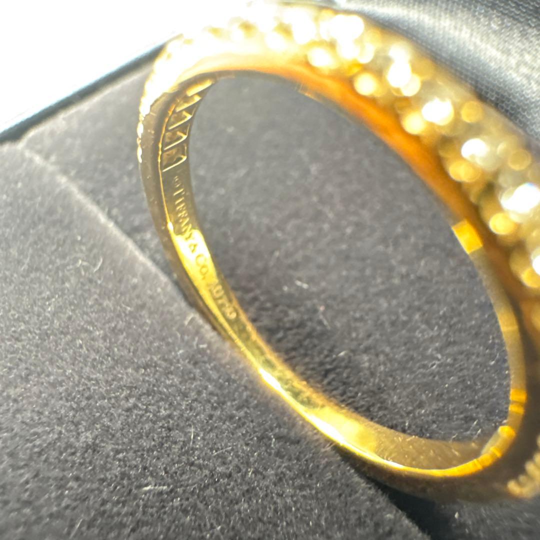 Tiffany & Co. ソレスト　ハーフエタニティリング　ゴールド　11号