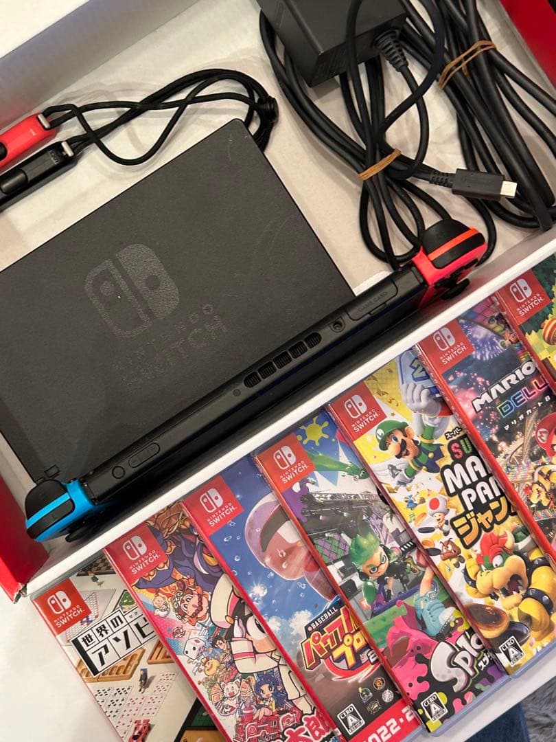 【購入者確定】Nintendo Switch 本体&ゲームソフト7セット