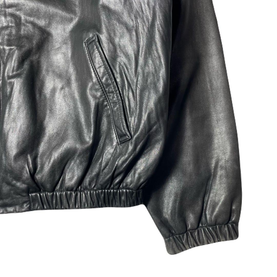 り*す様 【極上】90s 00s ラルフローレン レザージャケット ポニー無し