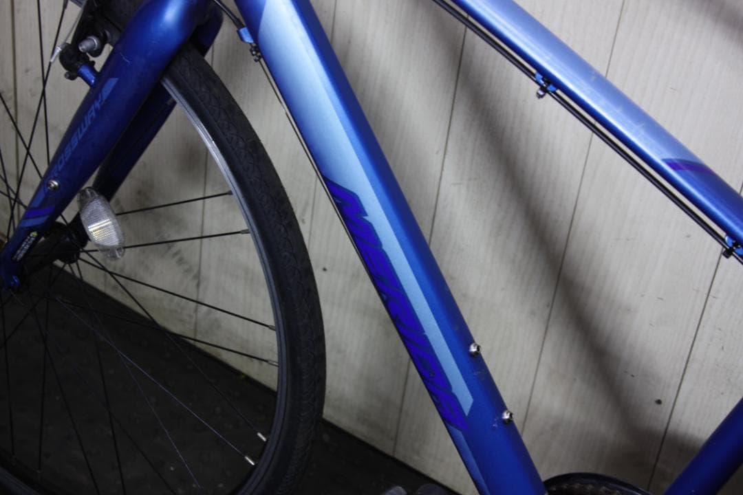MERIDA CROSSWAY 700Cアルミ 21速460mm BLUEクロス