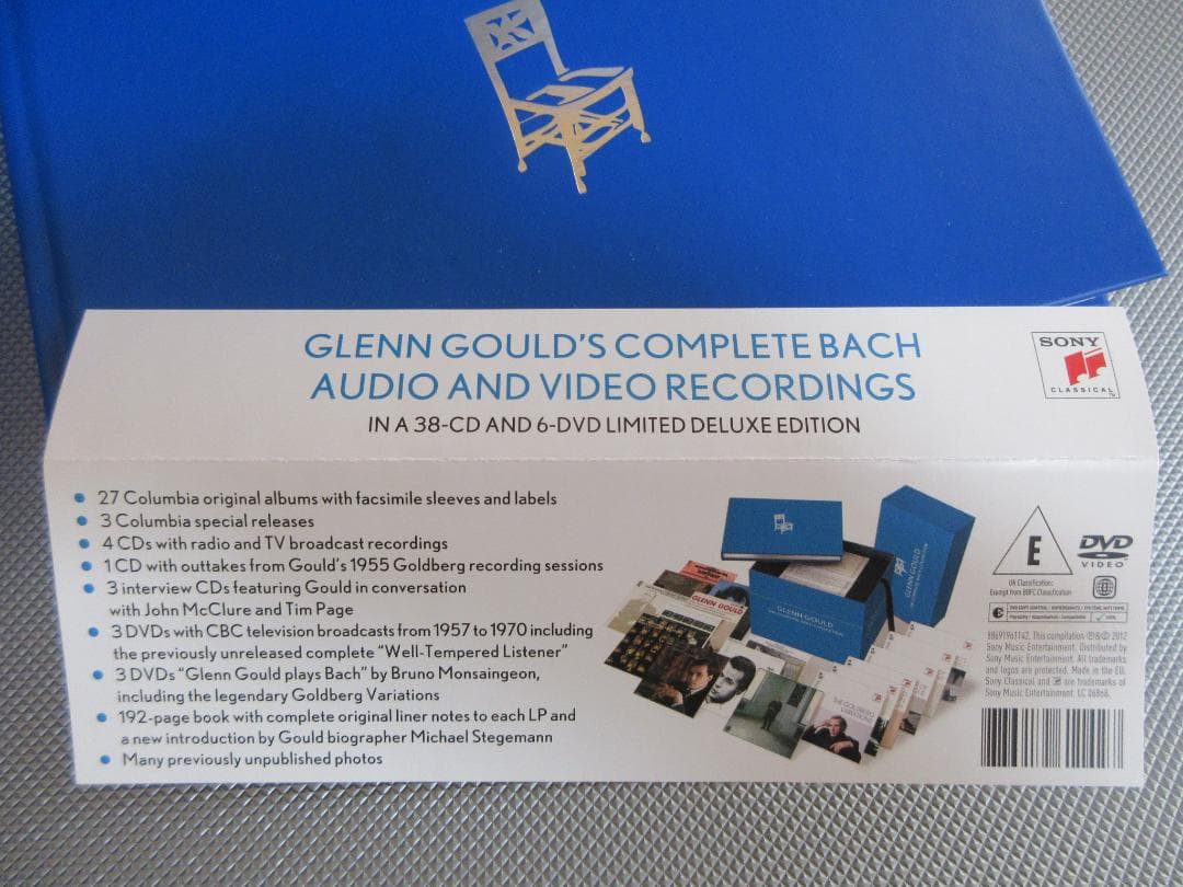 ★GLENN GOULD / BACH 38CD+6DVD BOX★輸入CD
