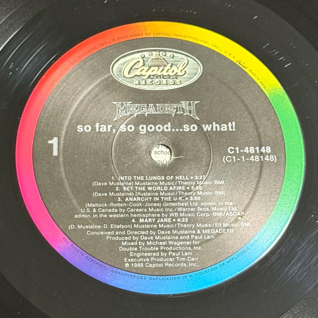 Megadeth – So Far, So Good... So What!