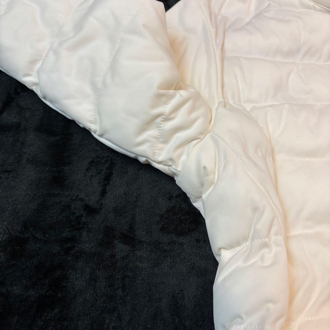 キャロウェイ ホワイト 中綿 ジャケット L シンプル ストレッチ 軽量