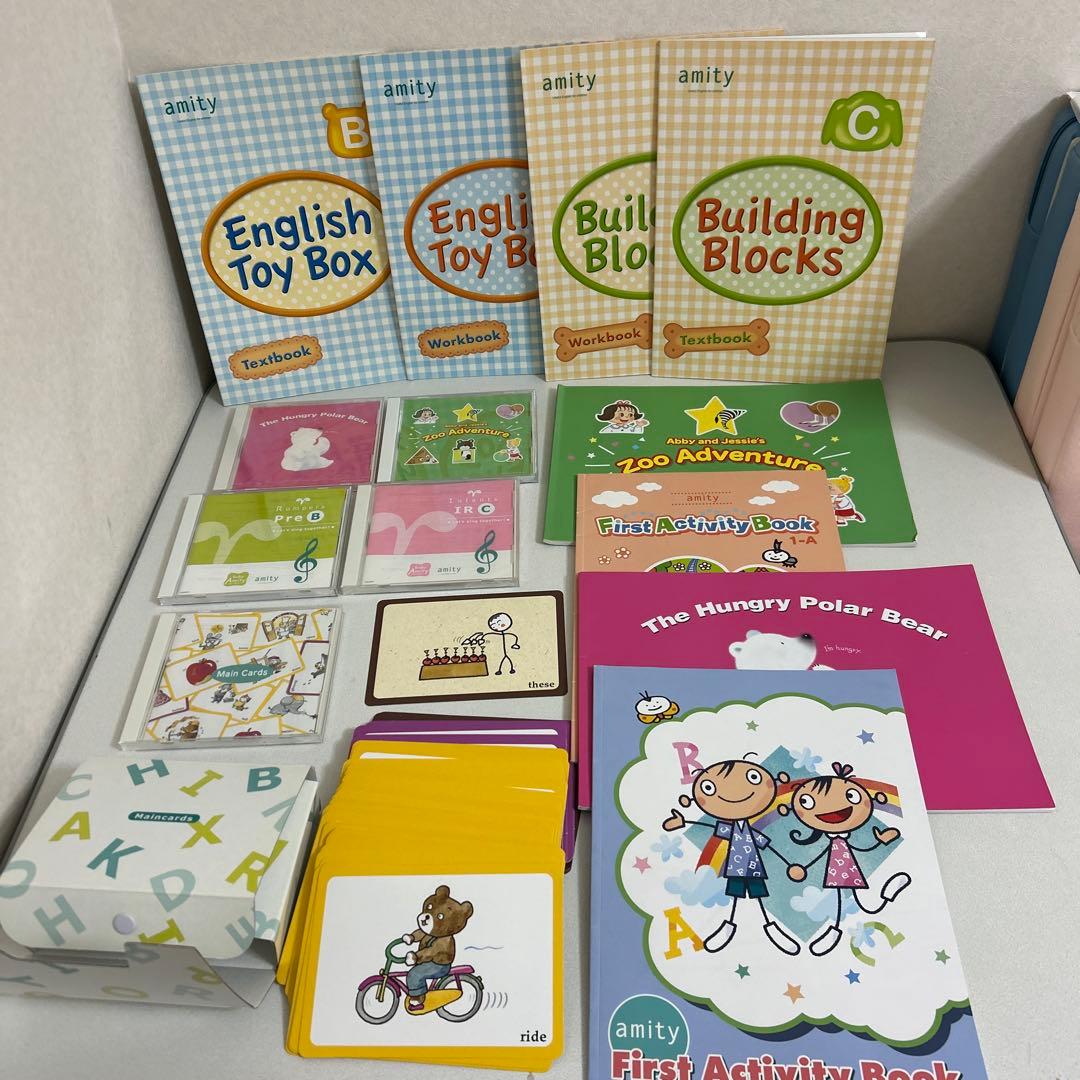 ワールドワイドキッズ アミティ2年分教材　アクティブ カード リーダー　サウンド