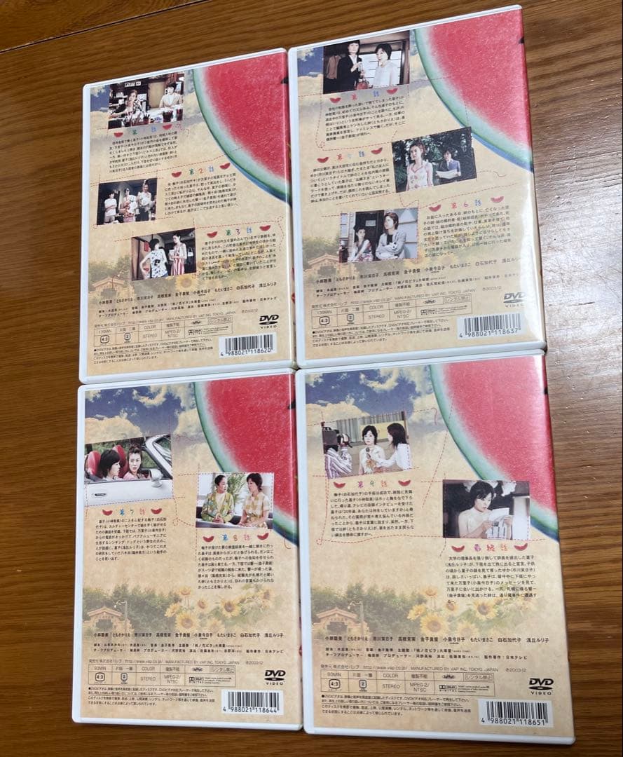 すいか DVD-BOX〈4枚組〉収納ボックス